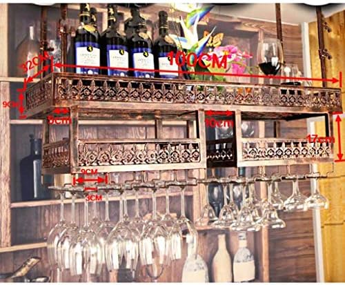 Adjustable Wall Mounted Wine Rack for Home and Kitchen