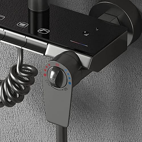 Thermostatic Shower System with 3-Function Handheld and Bidet Sprayer