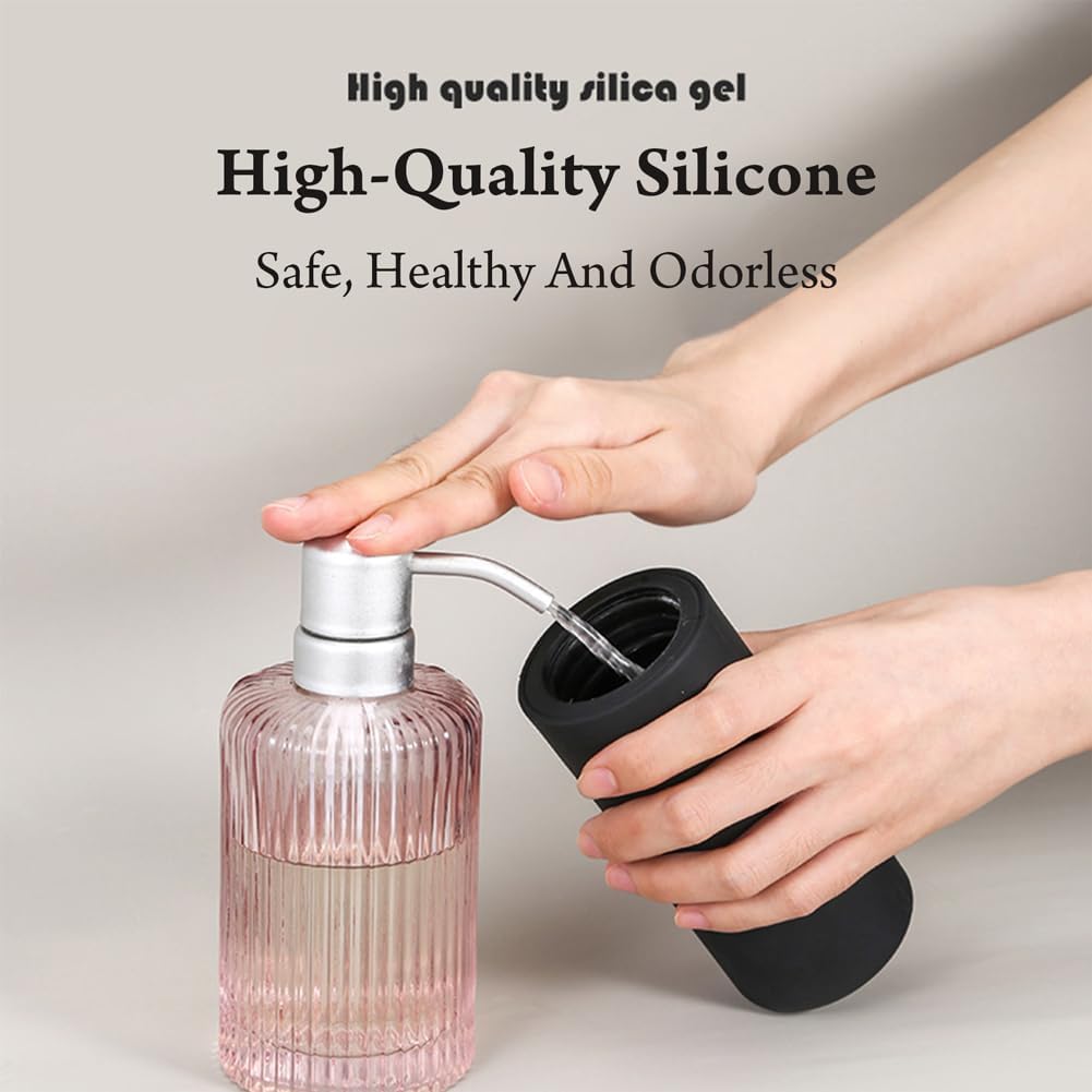 Stylish Leakproof Dish Soap Silicone Dispenser