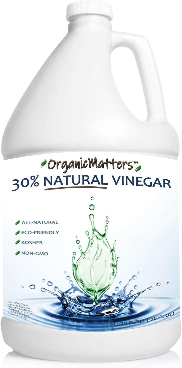 OrganicMatters Vinegar 30 Industrial Cleaner 128 oz