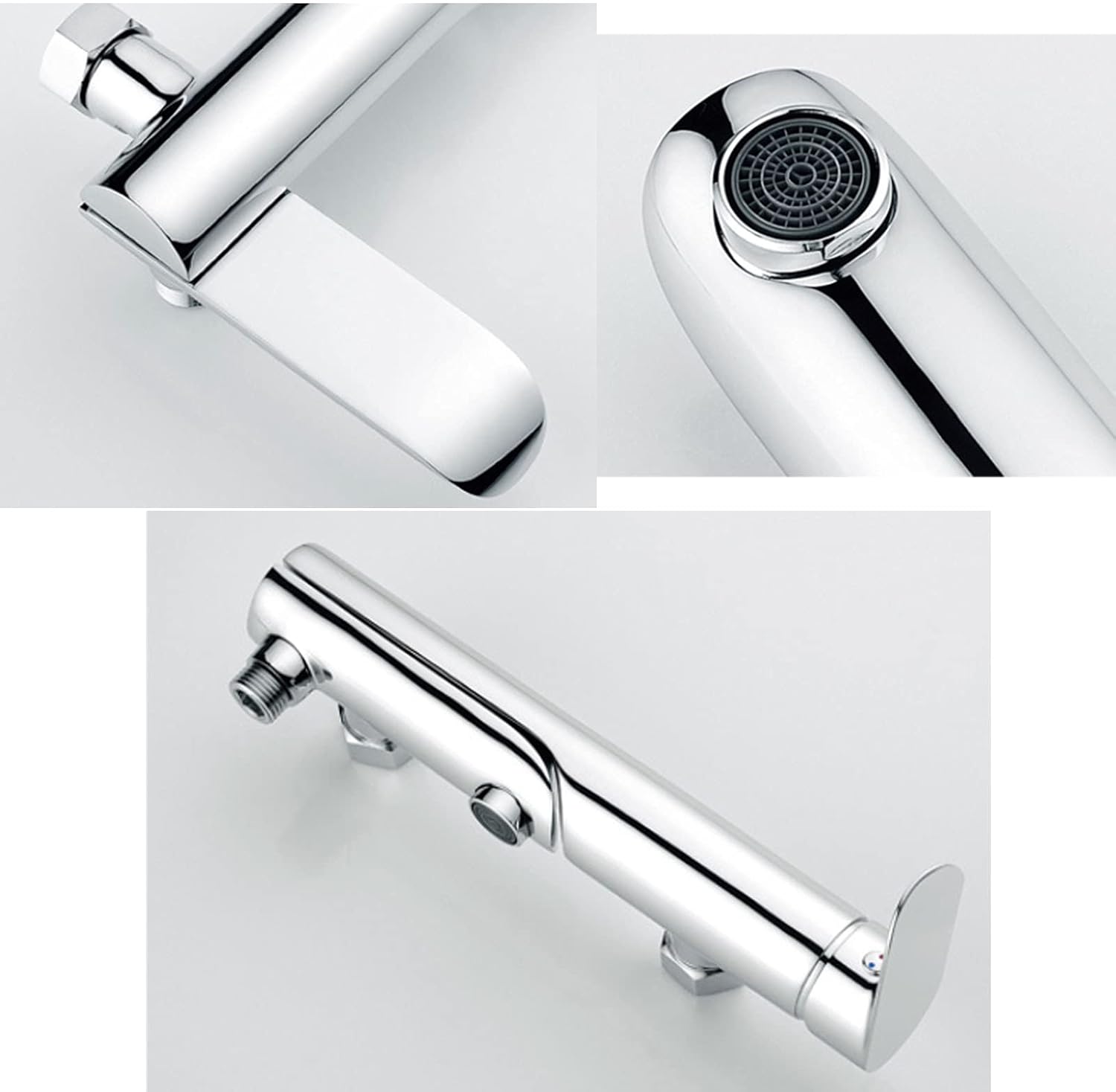 Cromo-A Wall Mounted Shower Faucet Set with LED Display
