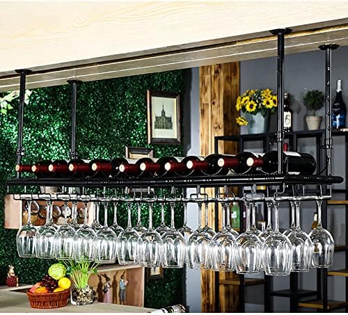 ZJDYDY Wall-Mounted Wine Rack Holder 60x35cm