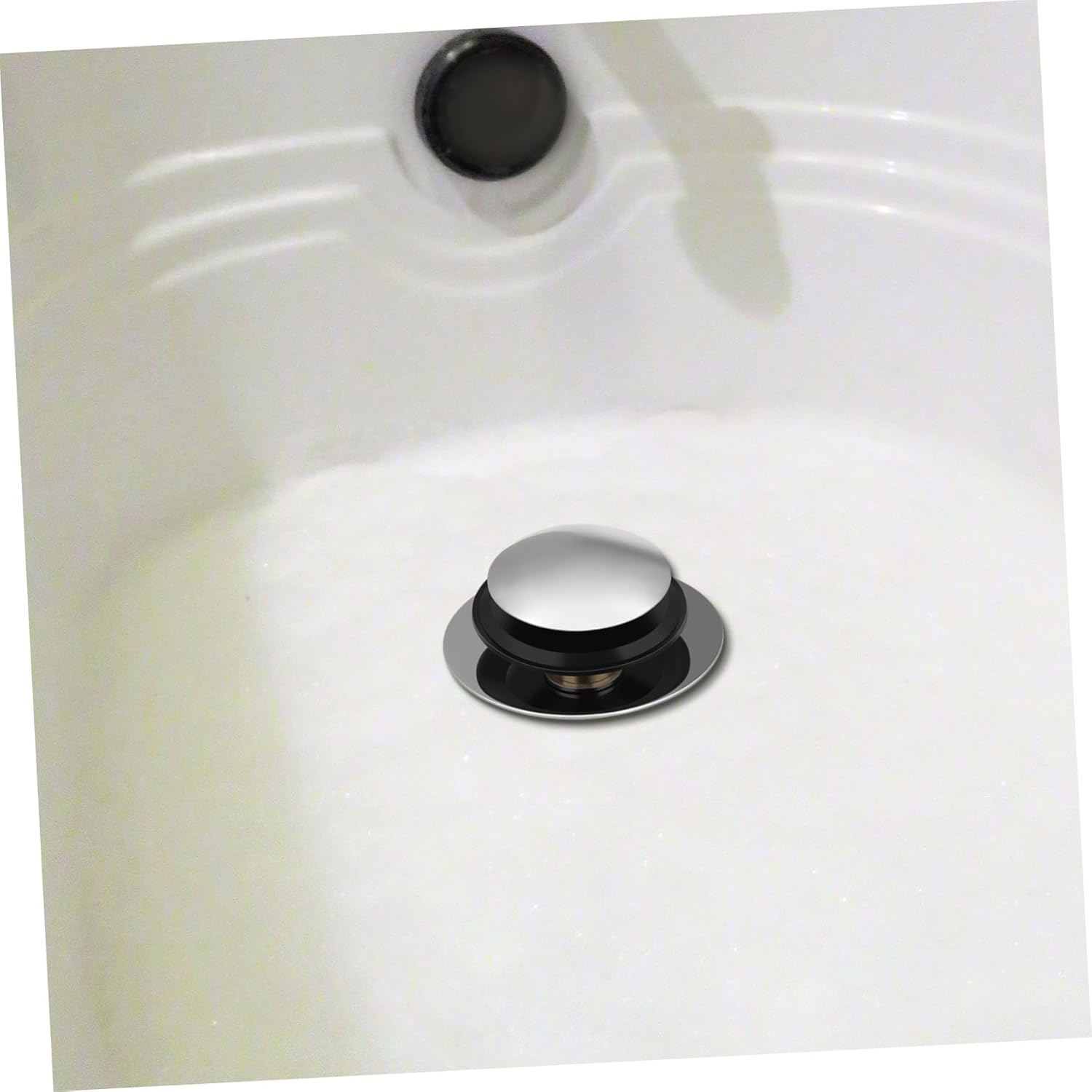 Yardenfun Full Copper Tub Drain Hair Catcher Pop-up Stopper