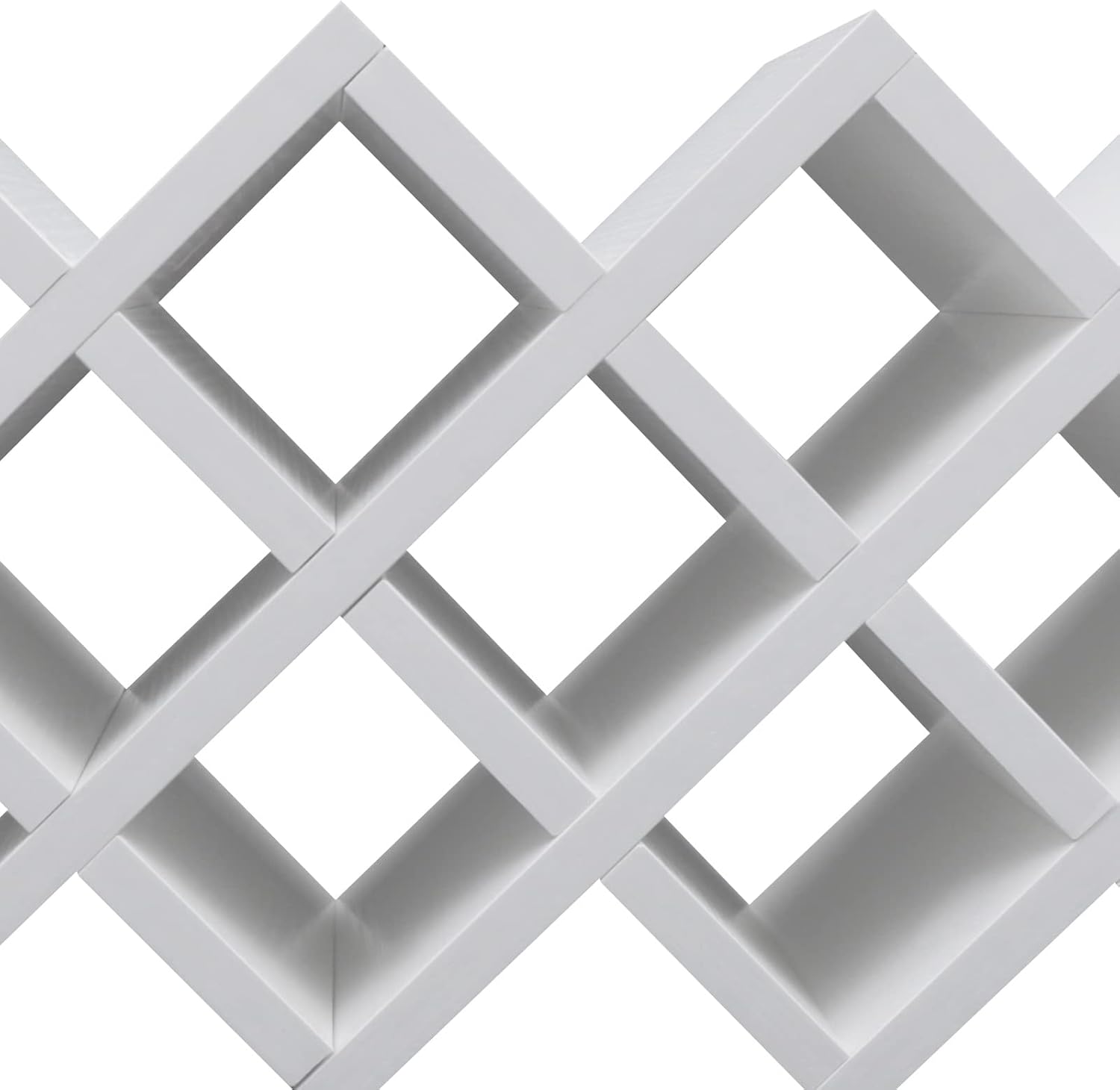 Wooden Wine Rack - 10 Bottle Wall Mounted Storage