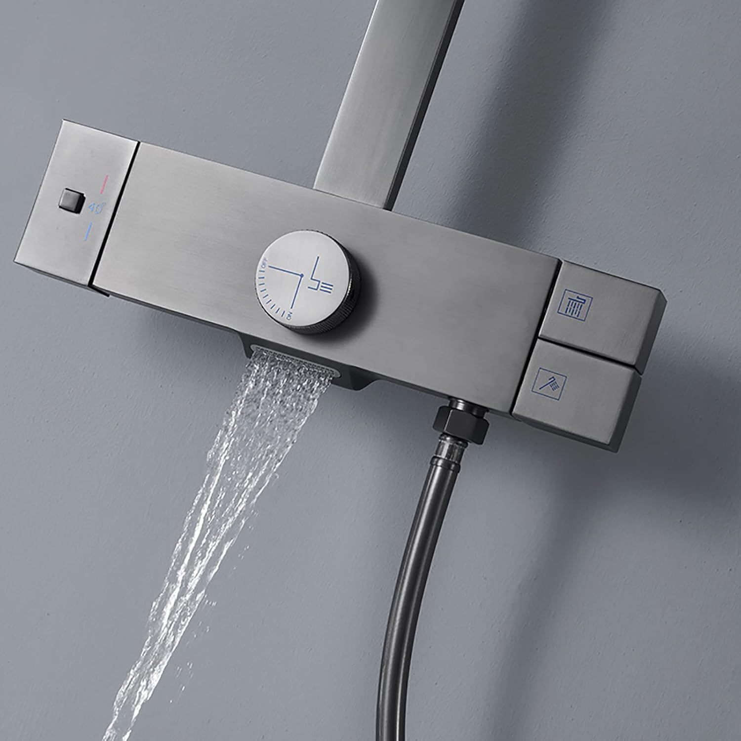 Thermostatic Shower System with Air Boost and 3 Spray Modes