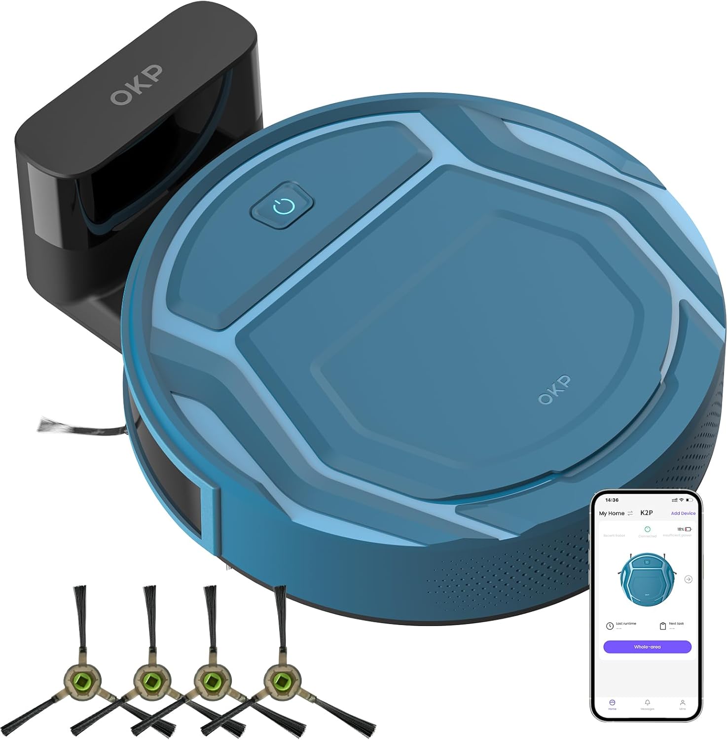 OKP K2-Pro Robot Vacuum Cleaner