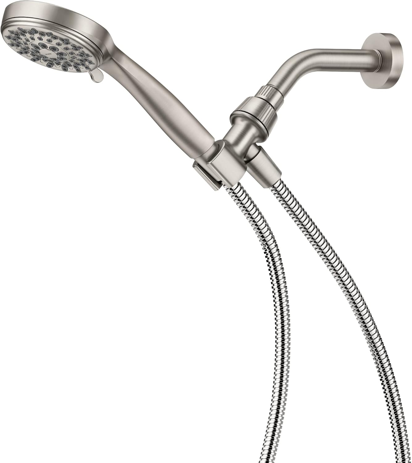 Moen 20091SRN Spot Resist Handheld Showerhead 5 Settings 25 GPM