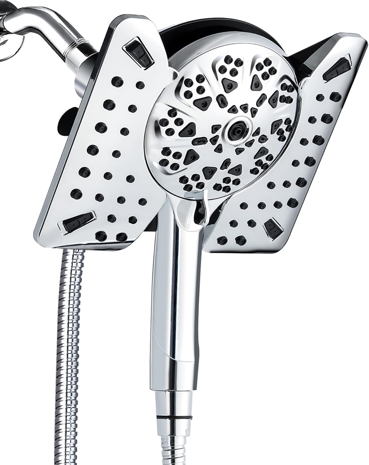 25 GPM Handheld Shower Head Combo with 10 Spray Settings
