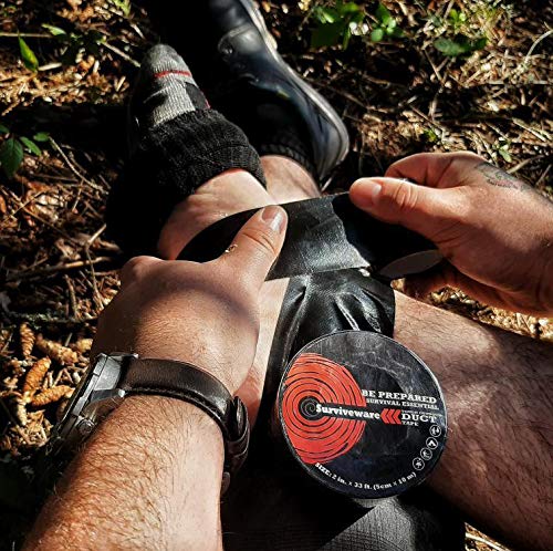 Surviveware Waterproof Duct Tape for Camping and Survival Kits
