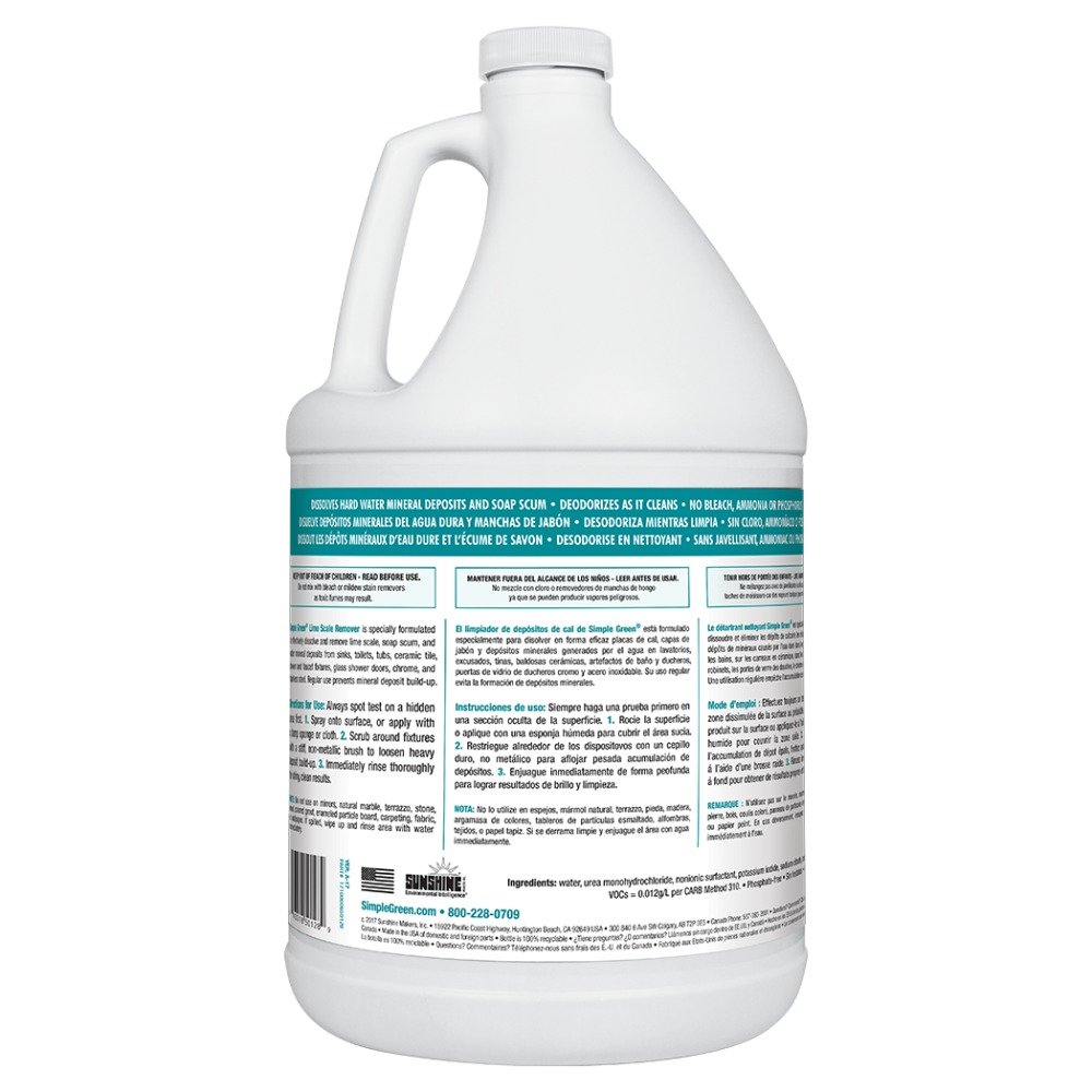 Simple Green Lime Scale Remover 1 Gallon 1