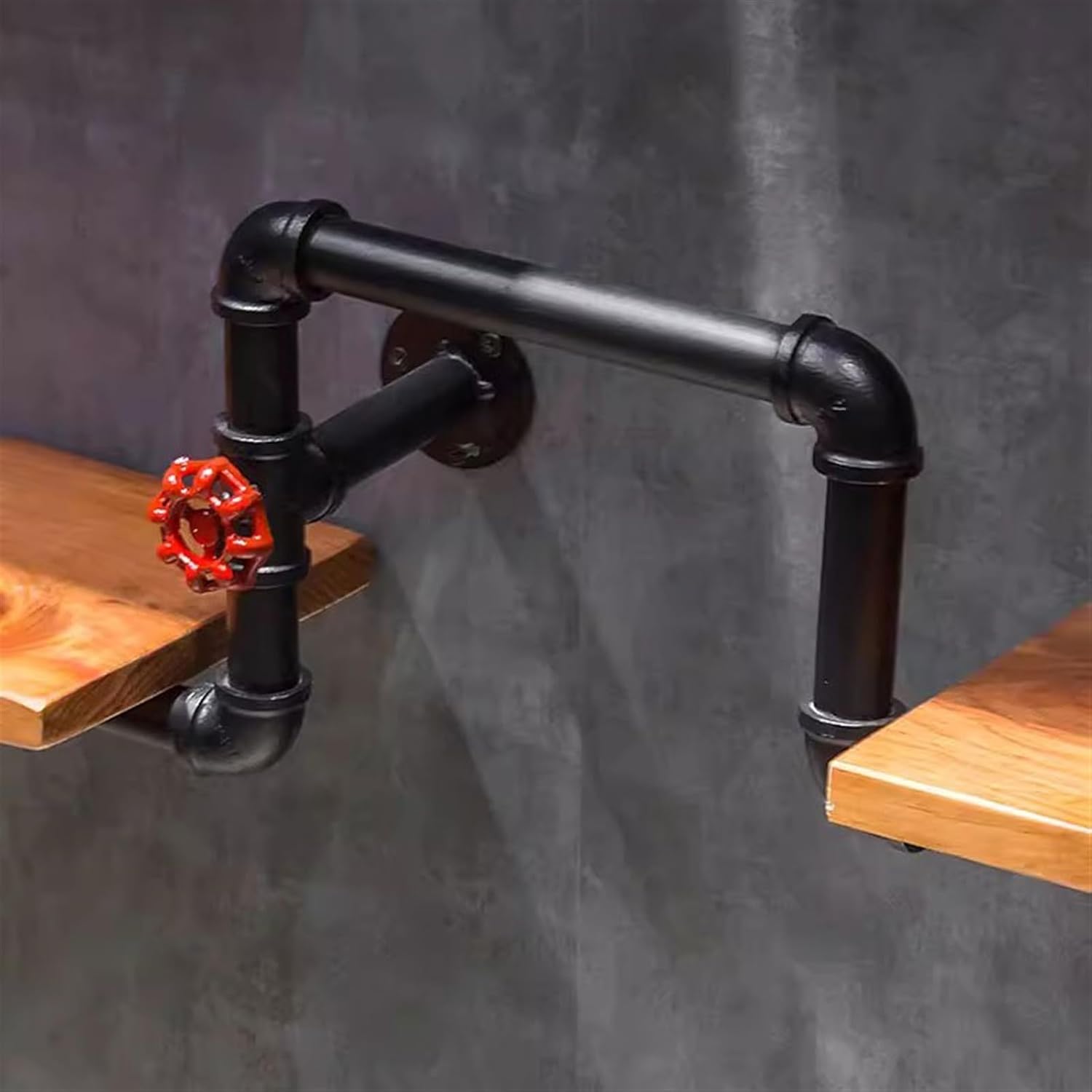 GRFIT Wall-Mounted Wine Rack Industrial Style