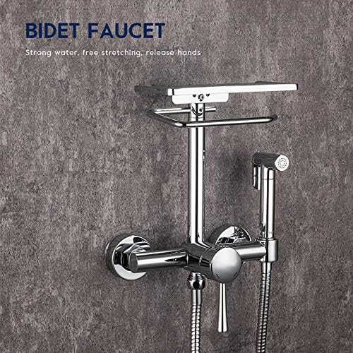 Matte Black Thermostatic Shower Combo Set with 8 Inch Head and Handheld