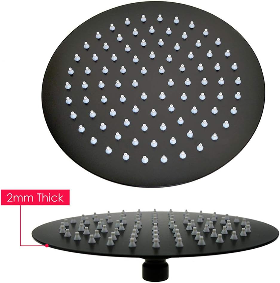 Luxury Shower Set with Thermostatic Valve and Rainfall Head