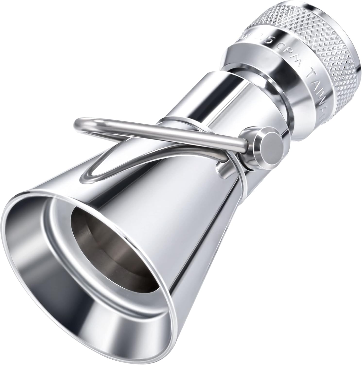 Enhon 2 Setting Pivoting Shower Head with Shut Off Valve