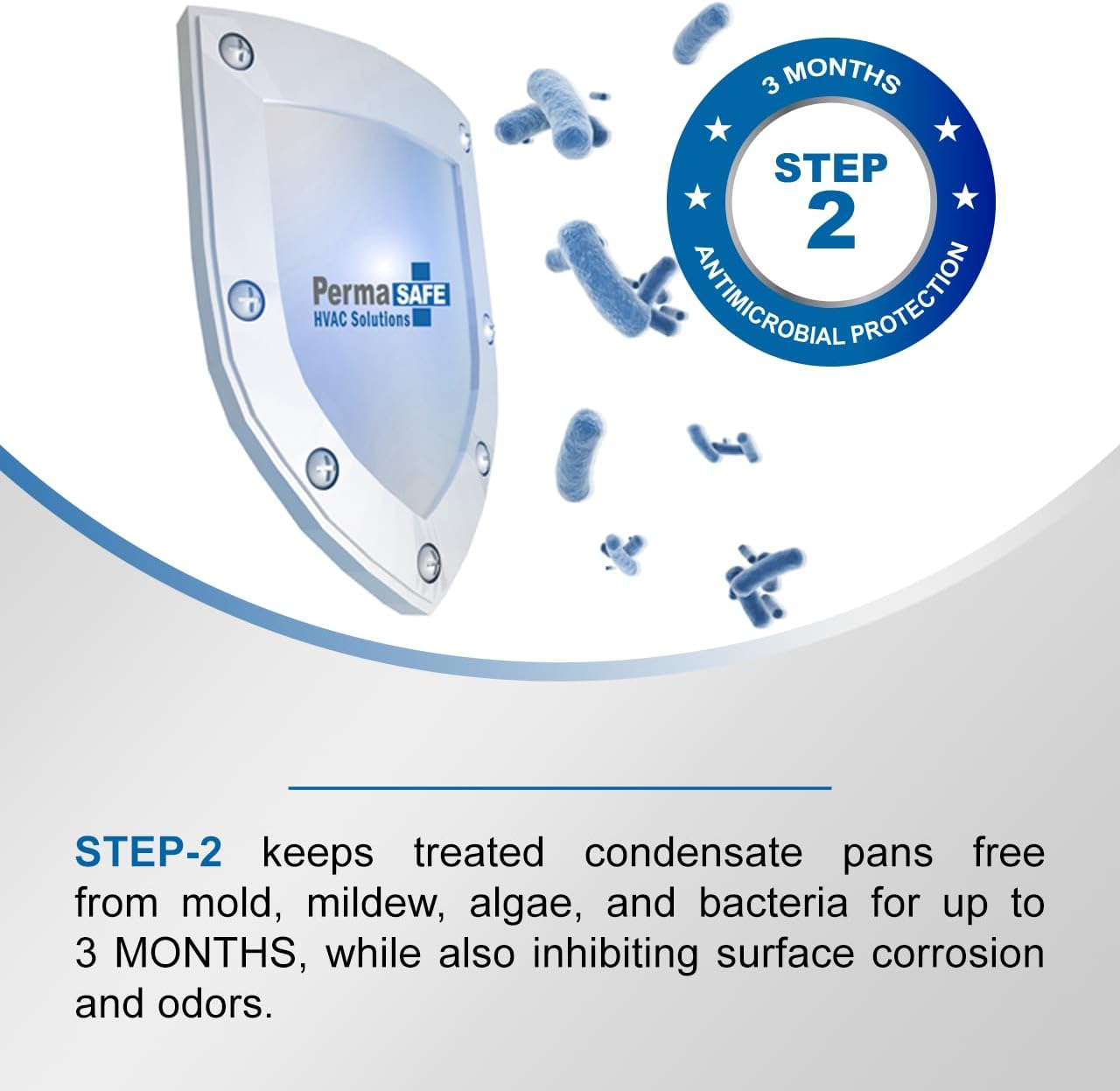PermaSafe HVAC Condensate Pan Cleaner Shield Kit