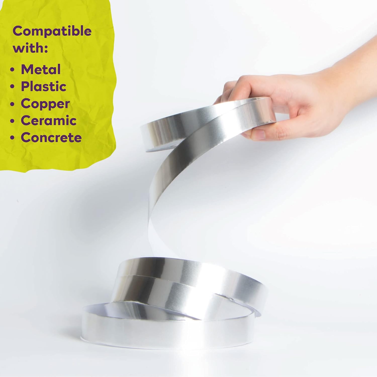 ATack 2x75 Aluminum Foil Duct Tape - High Temp Heavy Duty