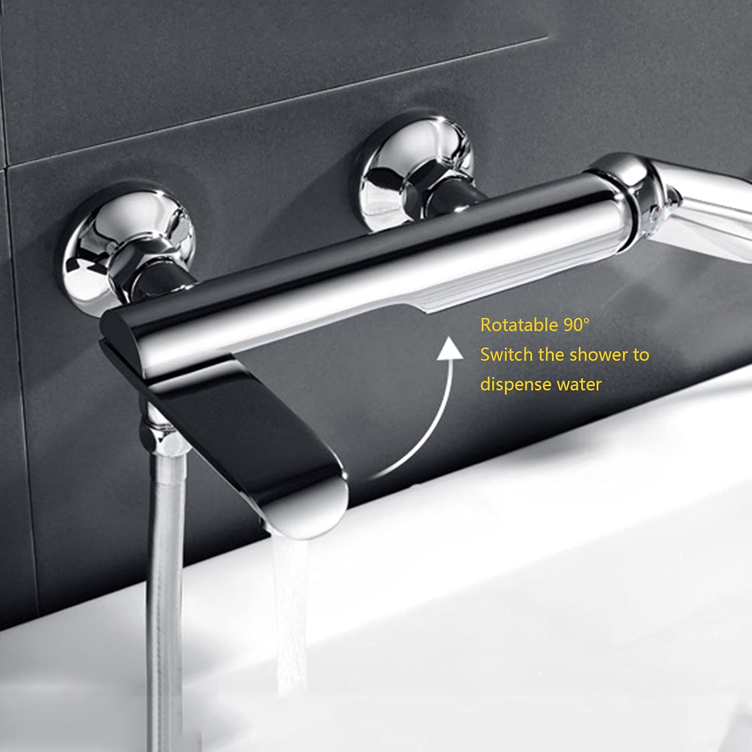 Cromo-A Wall Mounted Shower Faucet Set with LED Display