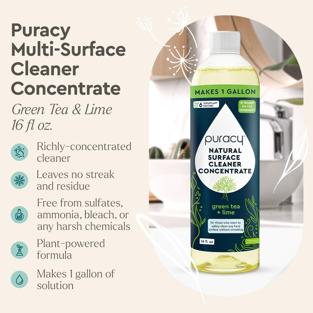 Puracy Natural All Purpose Cleaner Concentrate - 999 Natural 128oz