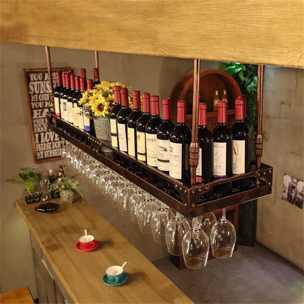 CGF- Adjustable Height Wine Rack Ceiling Mounted