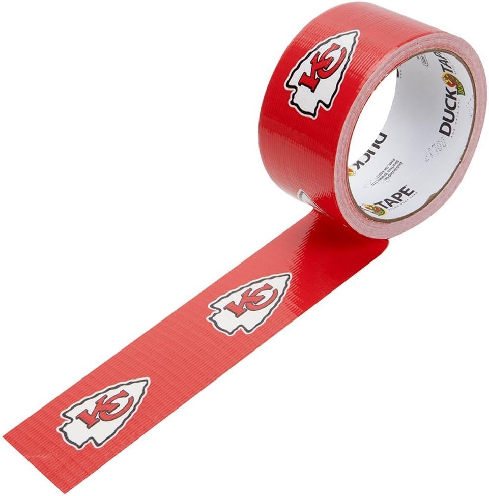 Duck Brand 281546 Duct Tape with Chiefs Logo