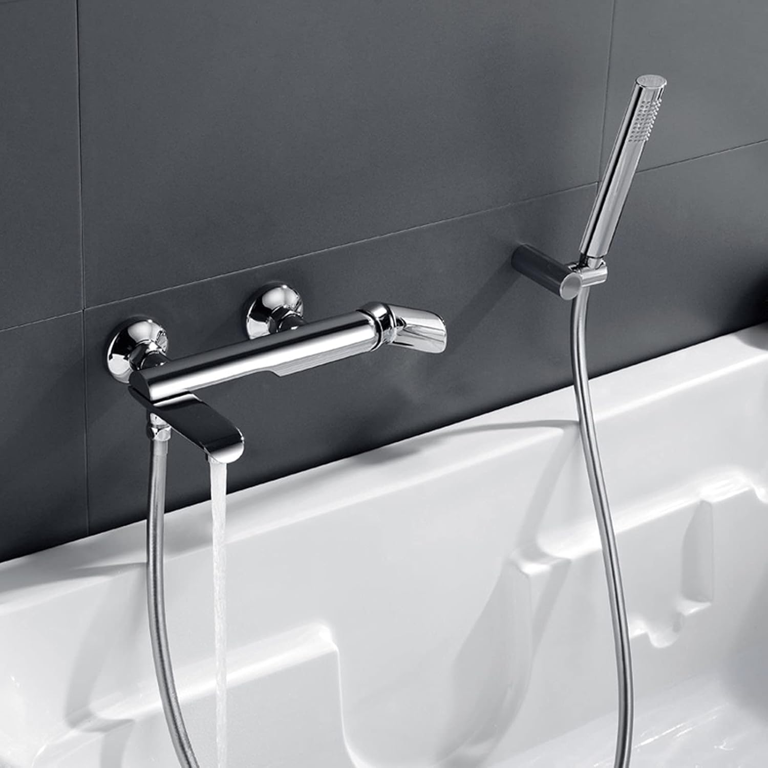 Cromo-A Wall Mounted Shower Faucet Set with LED Display