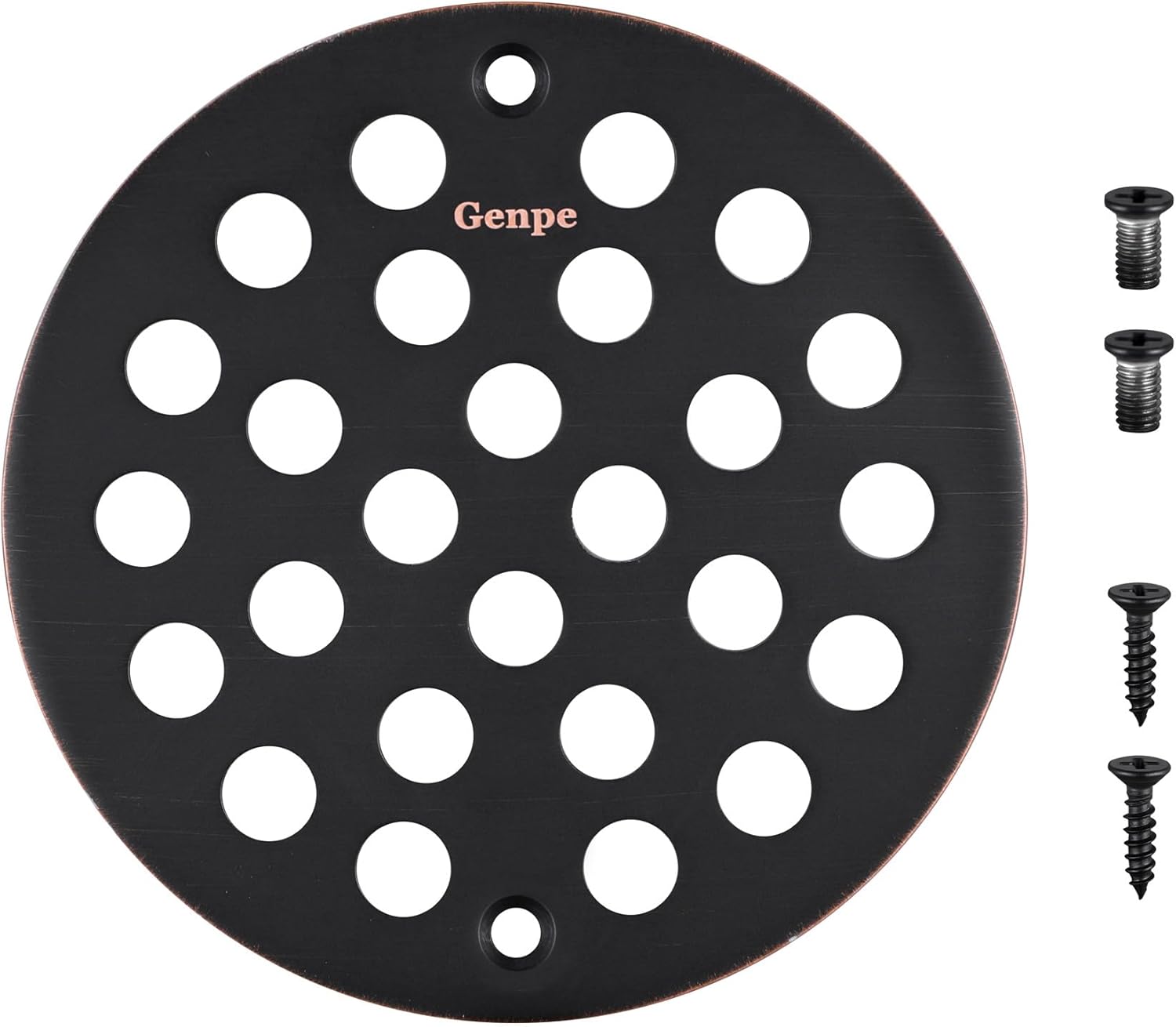 Genpe 4 Inch Screw-in Floor Drainer Cover Replacement