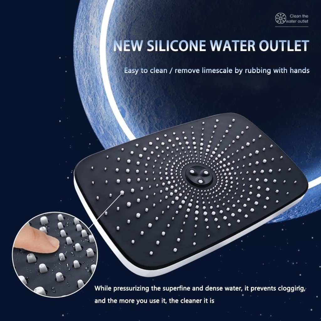 FGQuelle Rain Shower Head with Starry Sky Design