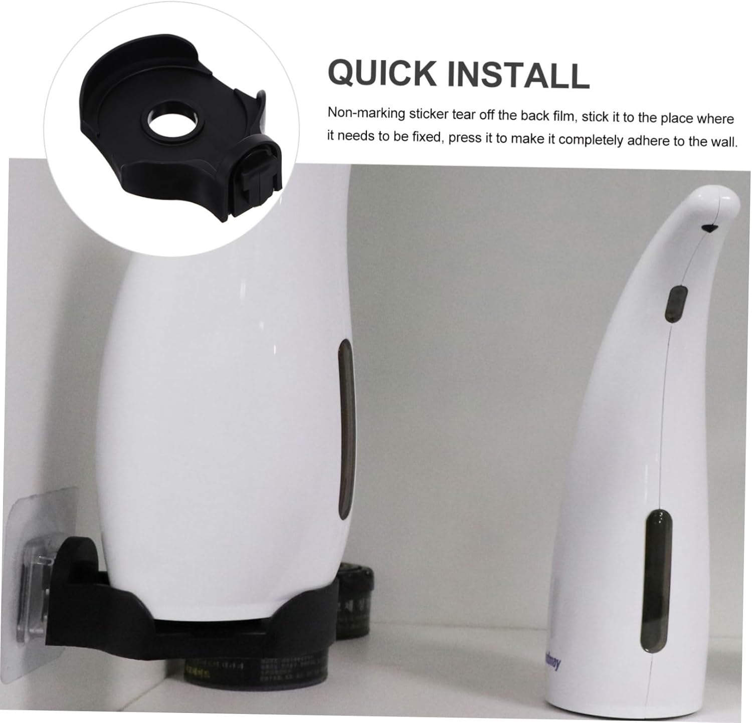ABOOFAN Soap Dispenser Wall Holder 2 Sets