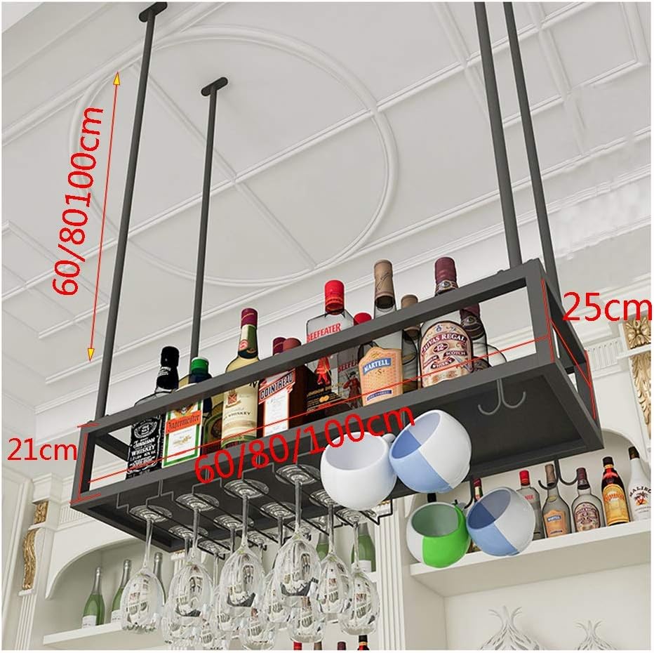 ZJDYDY Wall-Mounted Wine Glass Rack