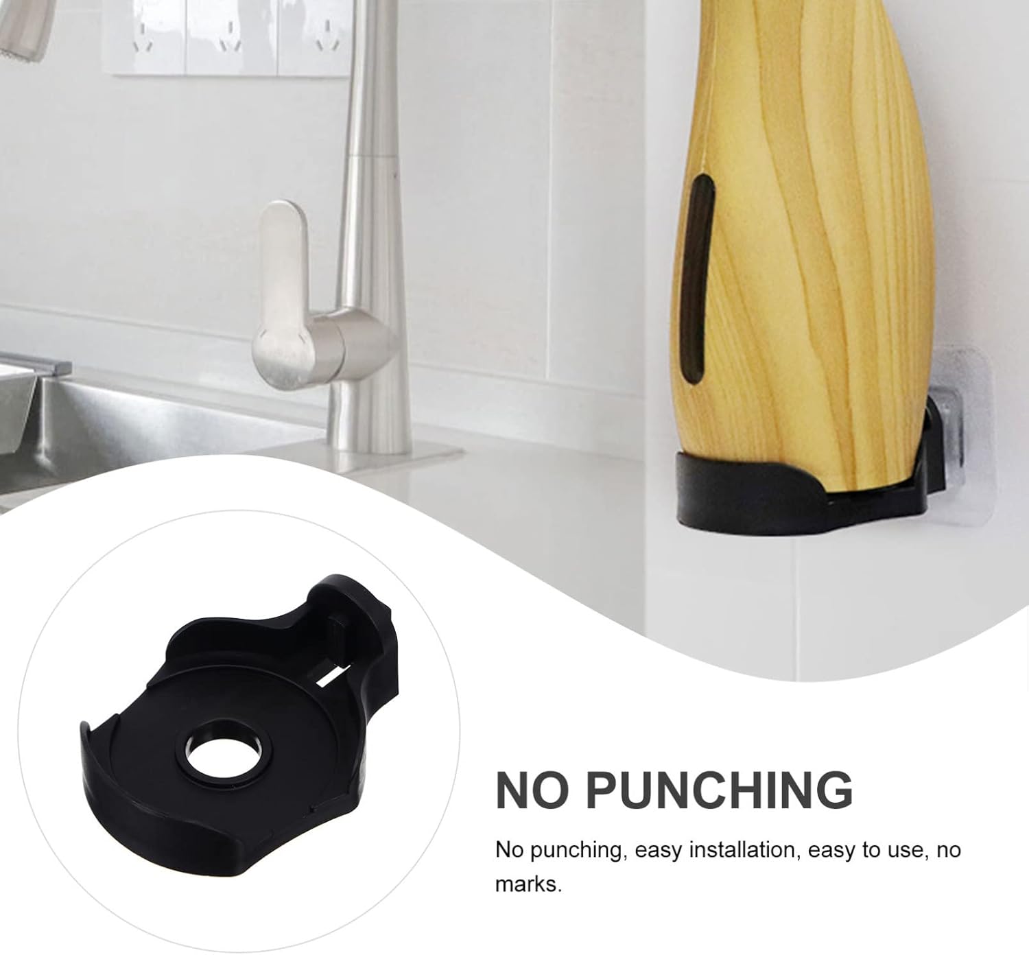 Cabilock Wall Mounted Soap Dispenser Bracket
