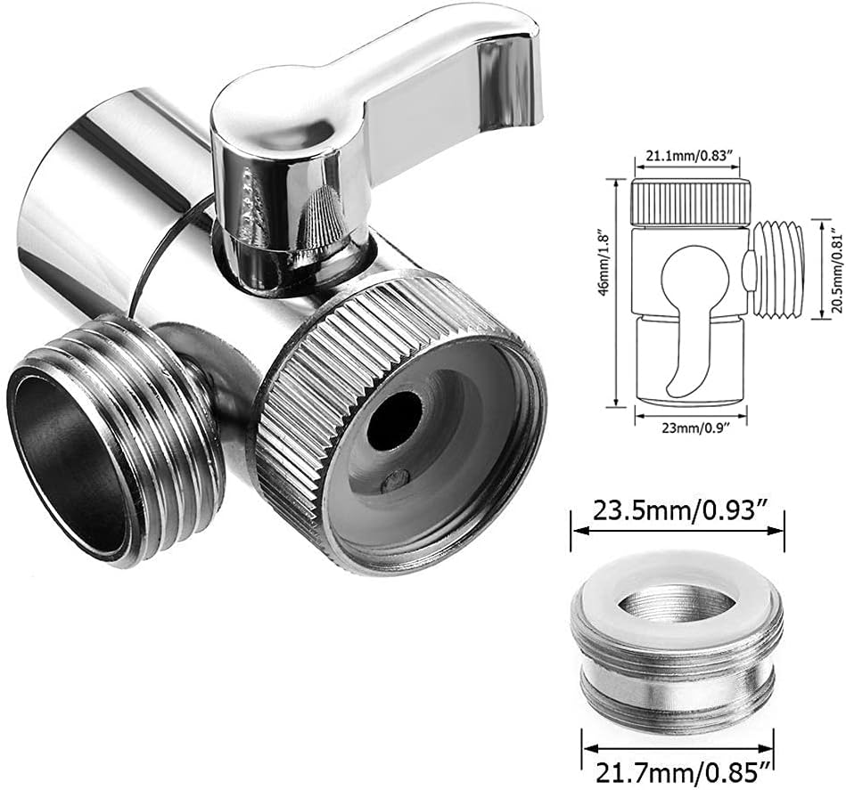 Marhynchus Handheld Shower with Hose and Bracket Set