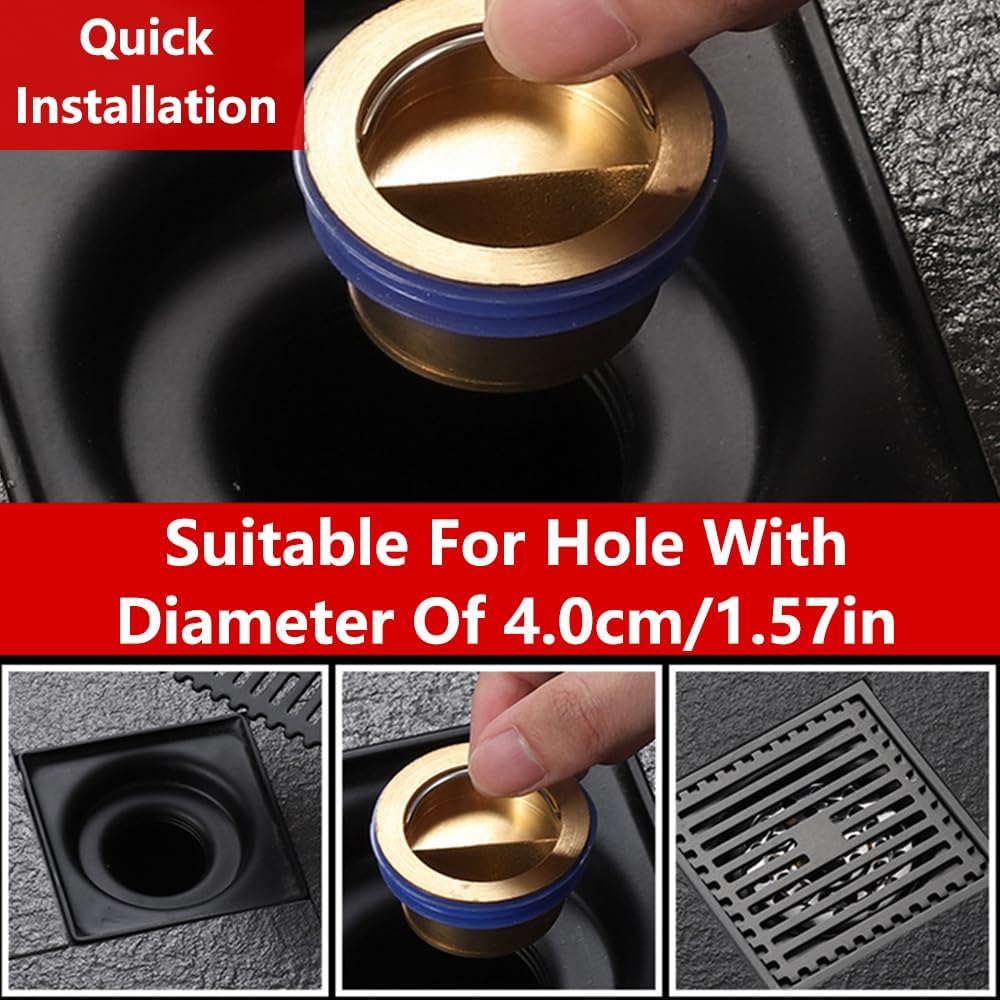 Odor Proof Floor Drain with Anti-Backflow Prevention