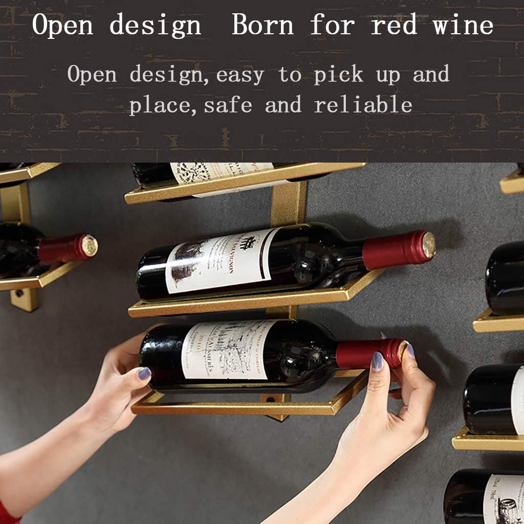 LASEVE Wall Mounted Wine Rack for 468 Bottles