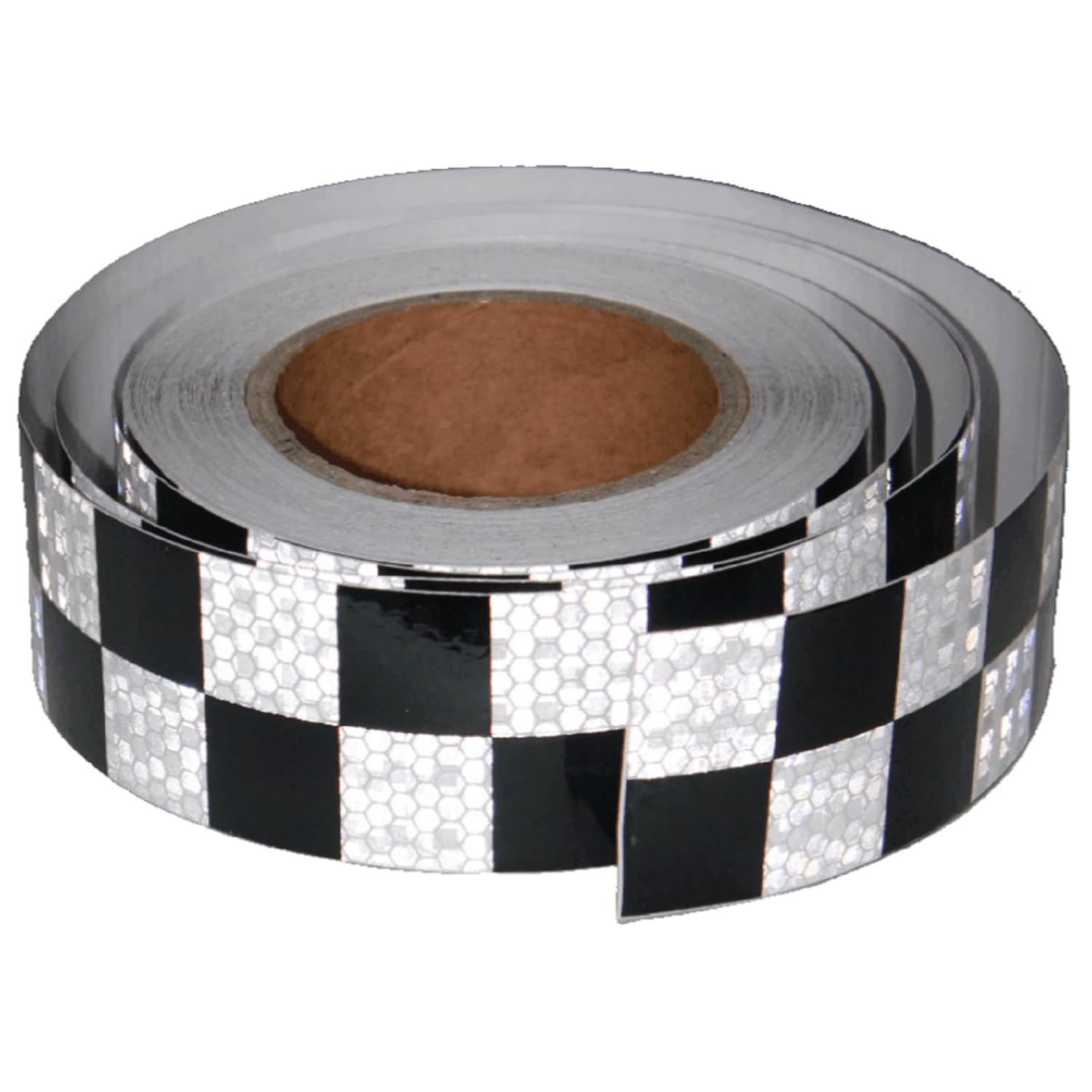 Black and White Reflective Tape Outdoor Waterproof 2 Inch x 68 Feet