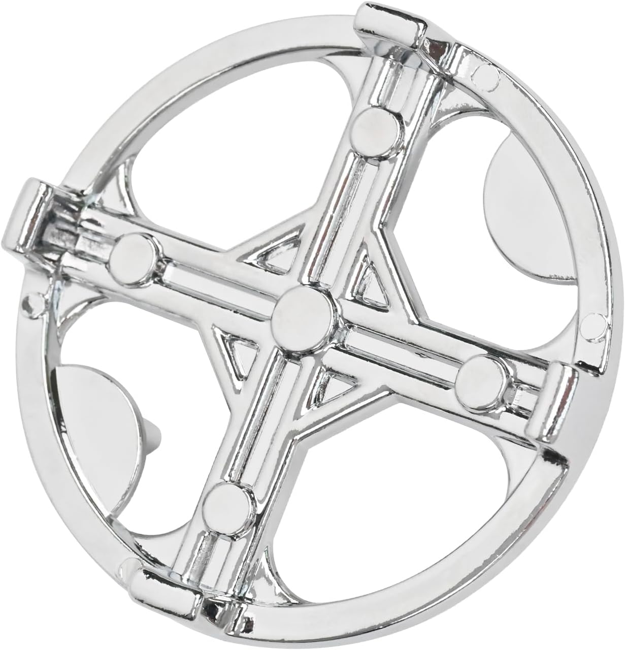 Delixike 42239 Shower Drain Strainer Wrench Stainless Steel 1