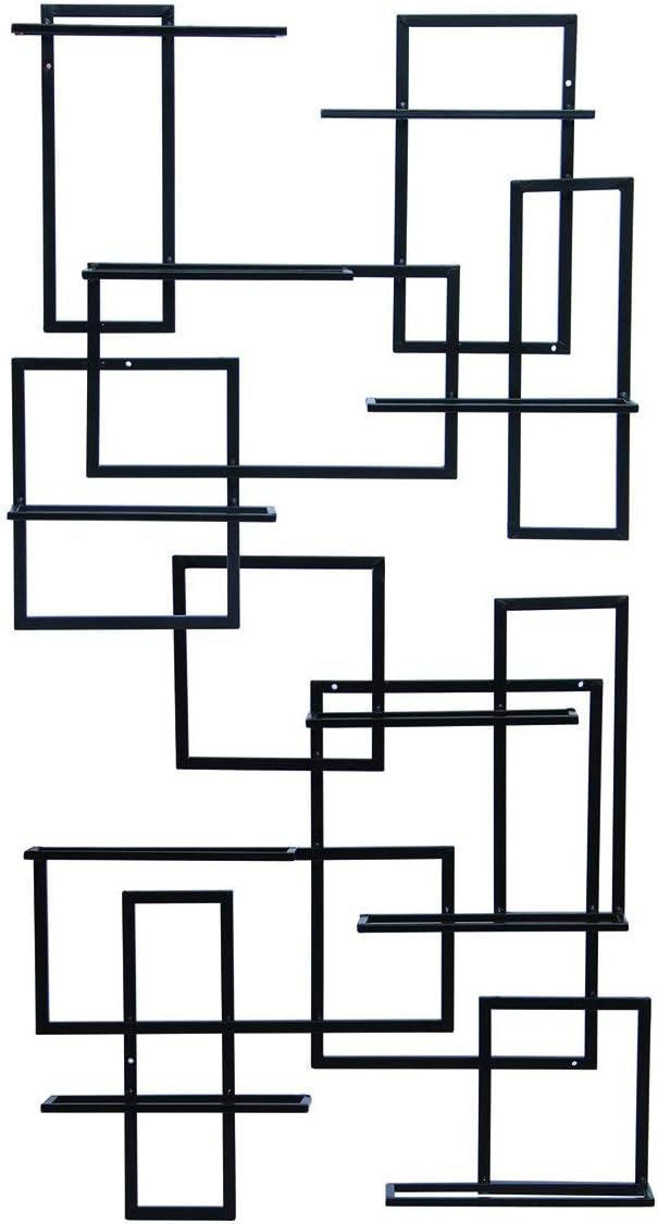 Oenophilia Mid Century Wall Wine Rack 10 Bottle