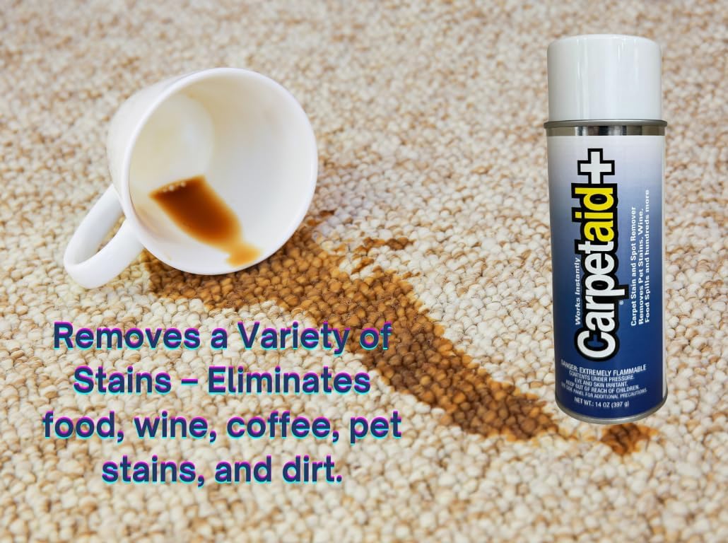 Professional Carpet Spot Remover 14 oz Pet Coffee Stain Solution