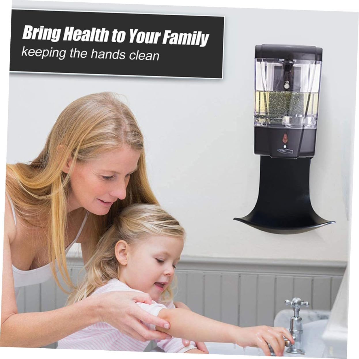 UTHCLO 2pcs Wall Mount Drip Tray for Hand Soap Dispenser