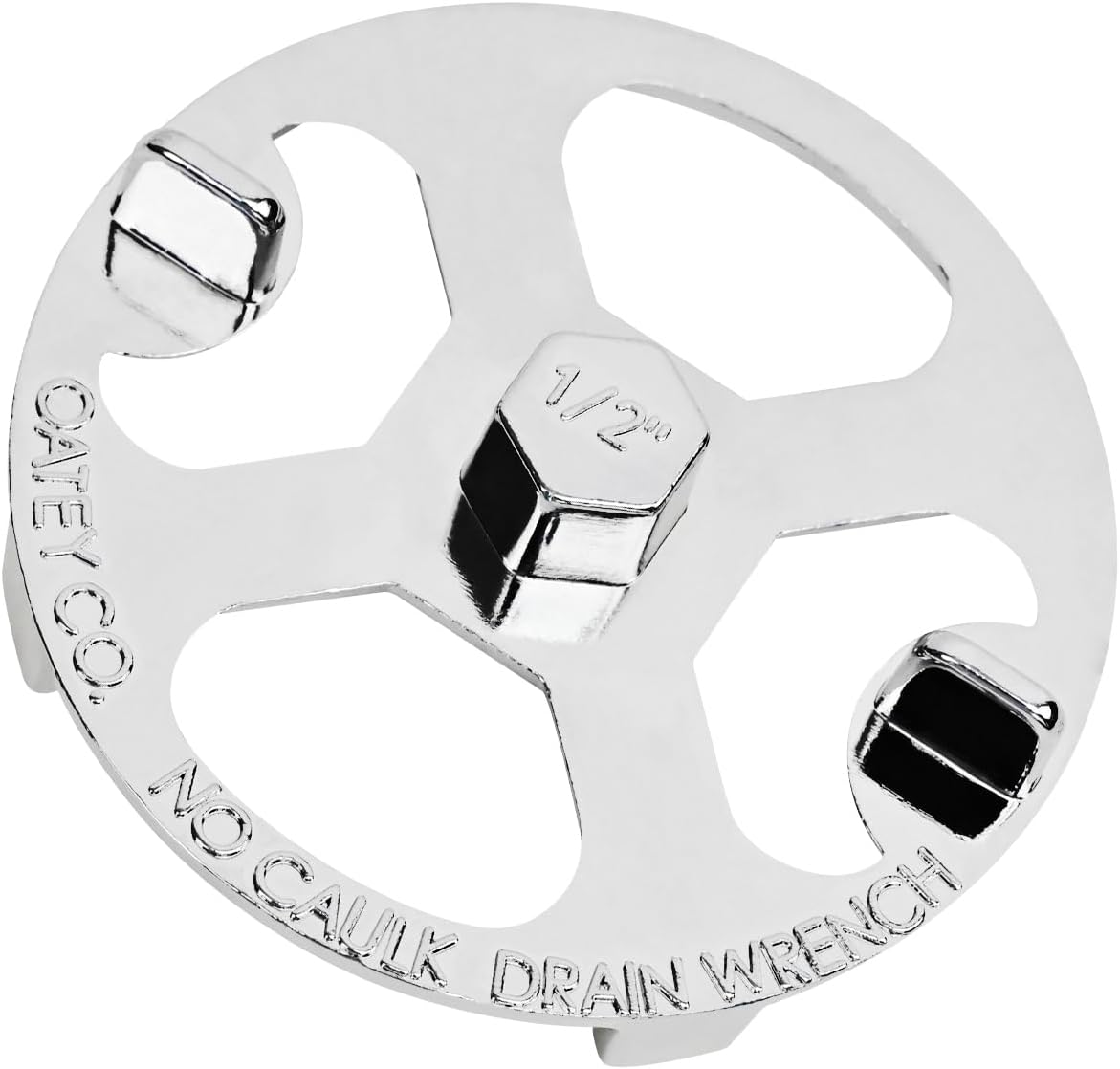 Delixike 42239 Shower Drain Strainer Wrench Stainless Steel 1