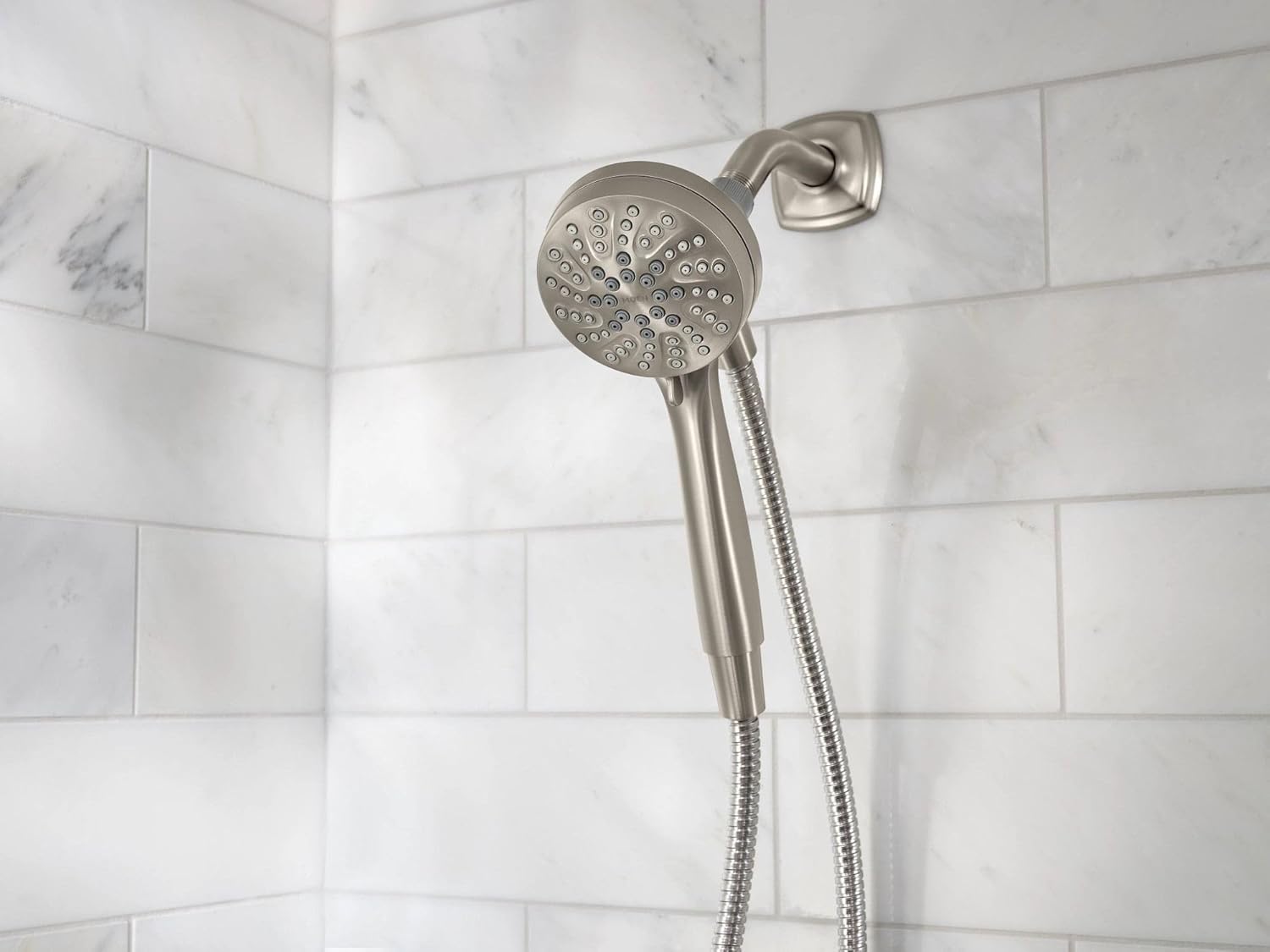 Moen Engage Magnetix 35-Inch Handheld Showerhead with Magnetic Docking
