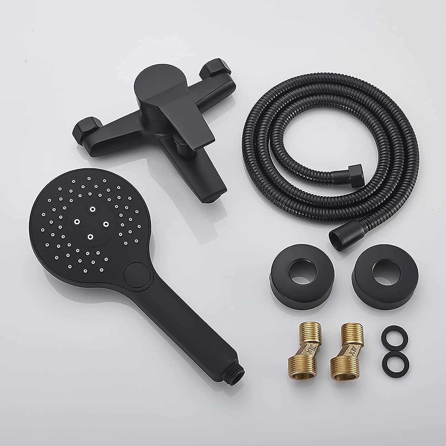 LASEVE Single Handle Tub Faucet with ABS Shower Head
