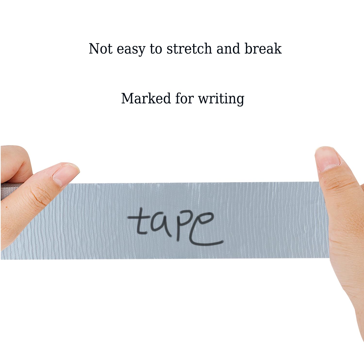 Heavy Duty 2 Inch Duct Tape 3-Pack Silver Waterproof No Residue