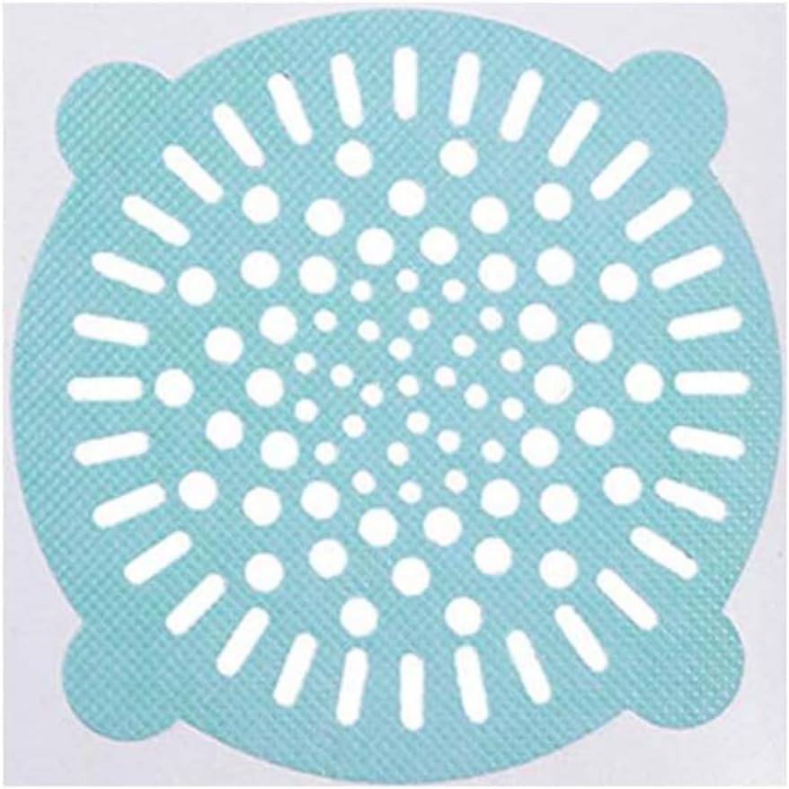 Amaping 10PCS Disposable Shower Drain Hair Catcher Mesh Stickers 1