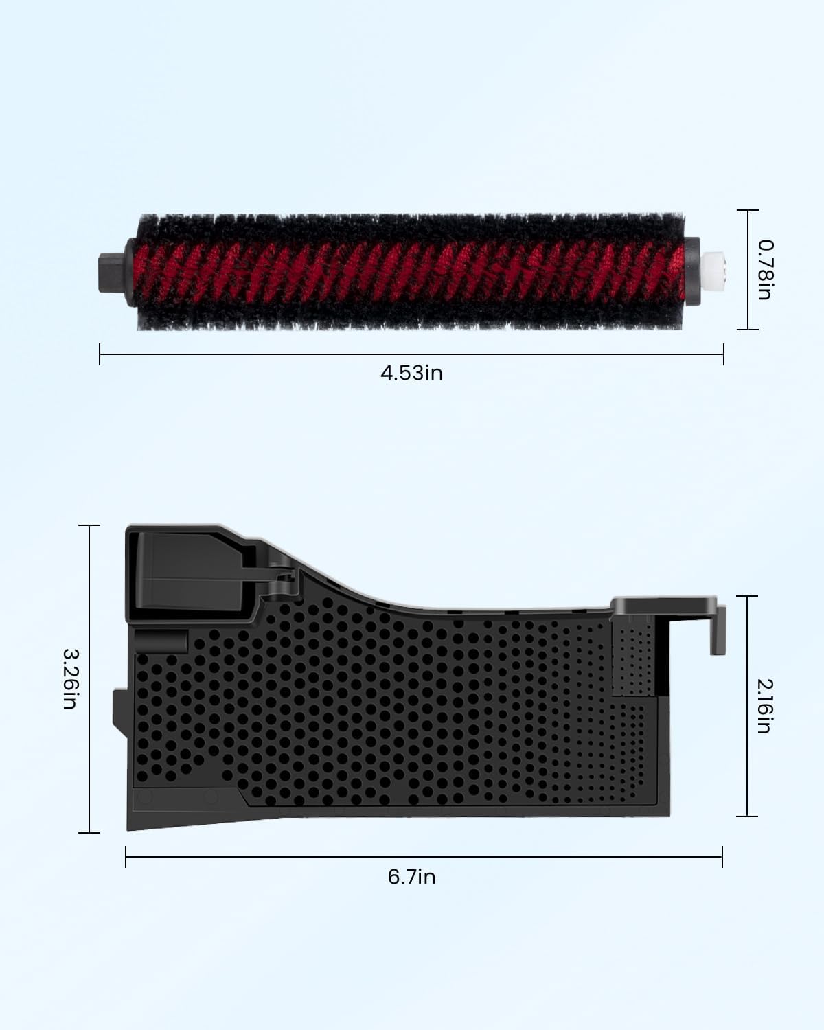 Rrochio 3 Pack S7 Pro Ultra Replacement Parts