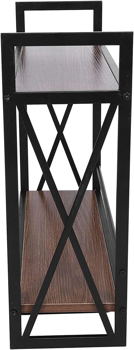 OBong 2-Tier Wall-Mounted Wine Rack with Bottle Holder
