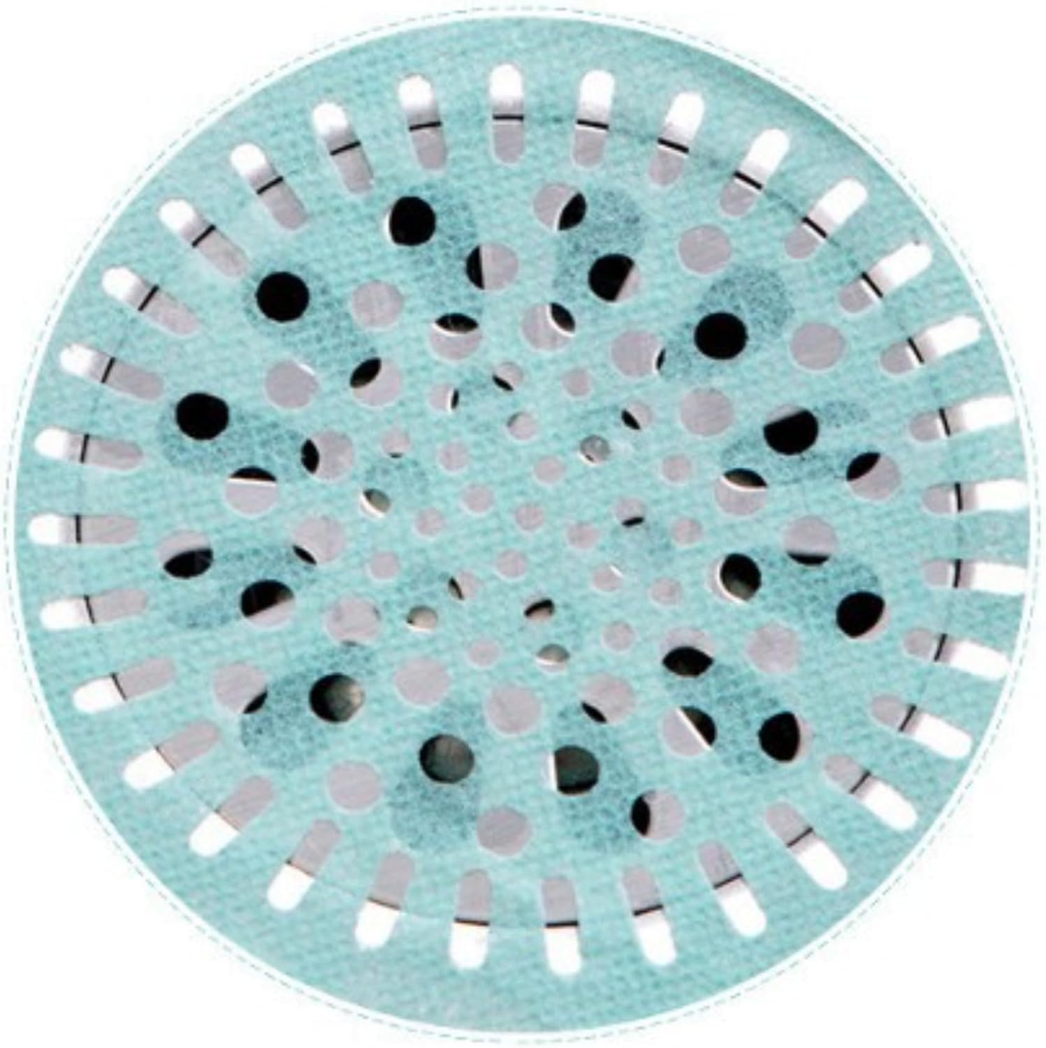 Odiche 40PCS 4 Inch Disposable Drain Hair Catcher Stickers