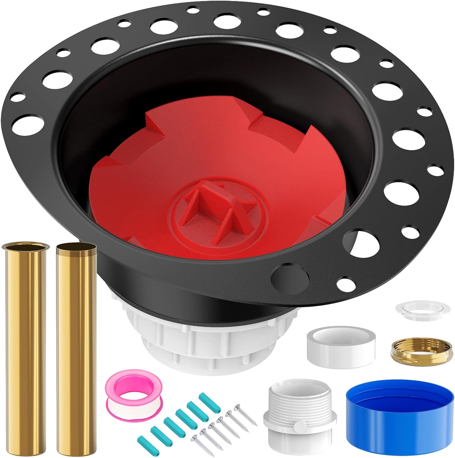 PVC Island Tub Drain Rough-in Kit