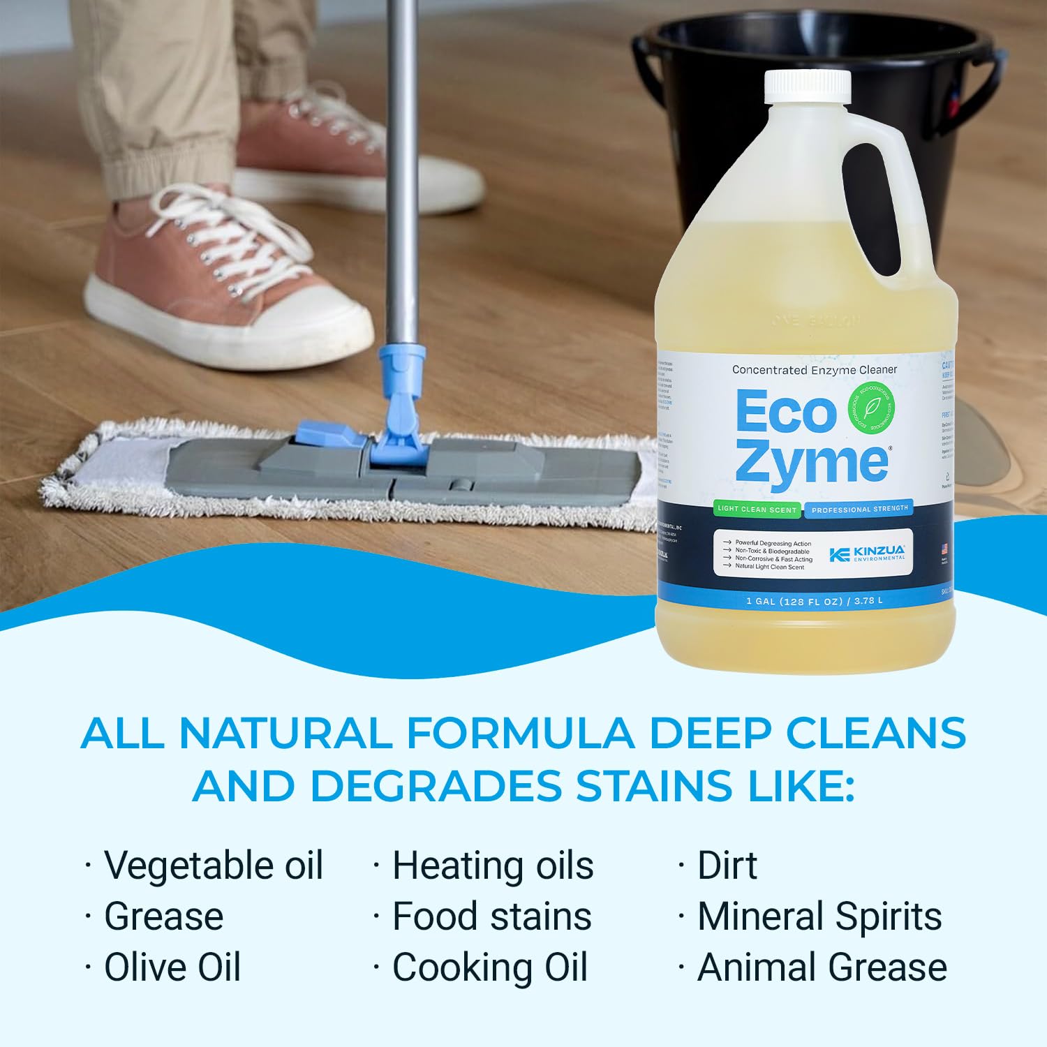 Kinzua Eco-Zyme Enzyme Cleaner 1 Gallon