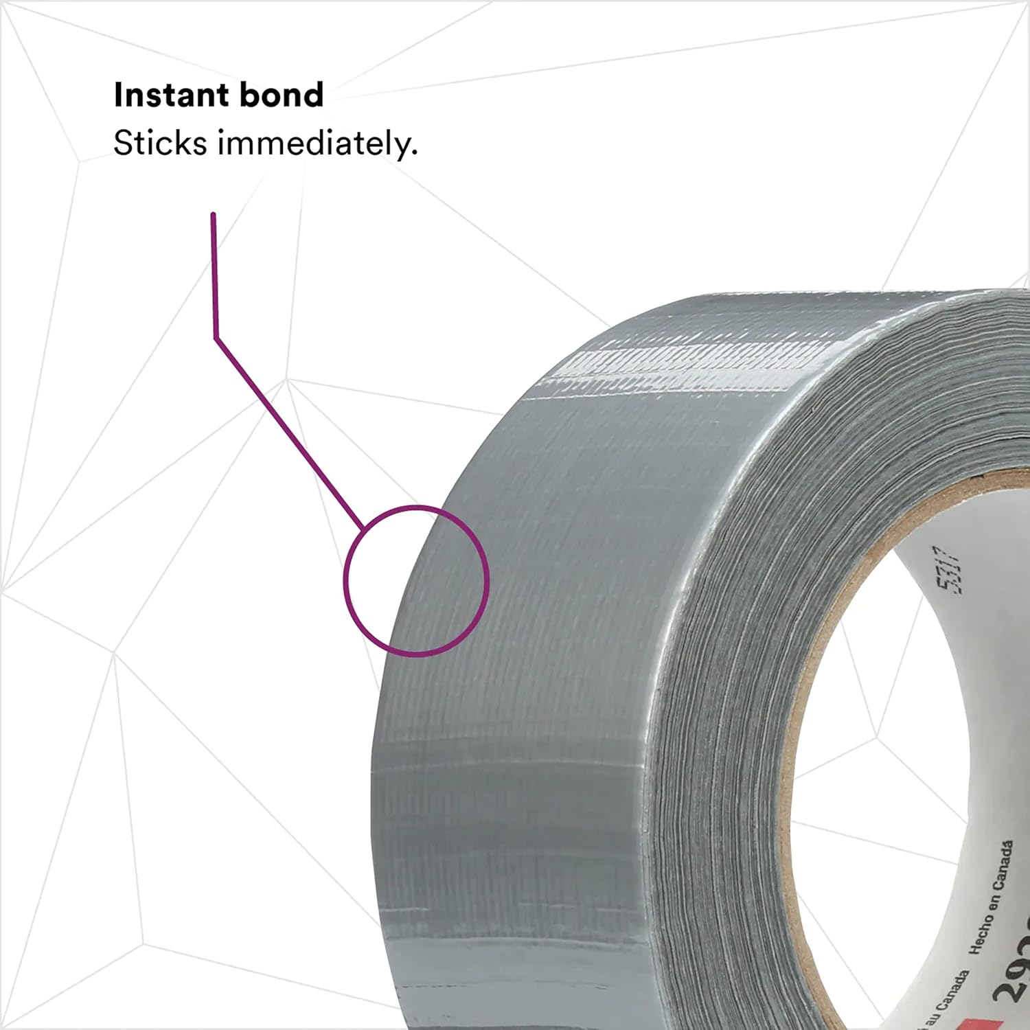 3M Duct Tape 2929 Silver 188 in x 50 yd