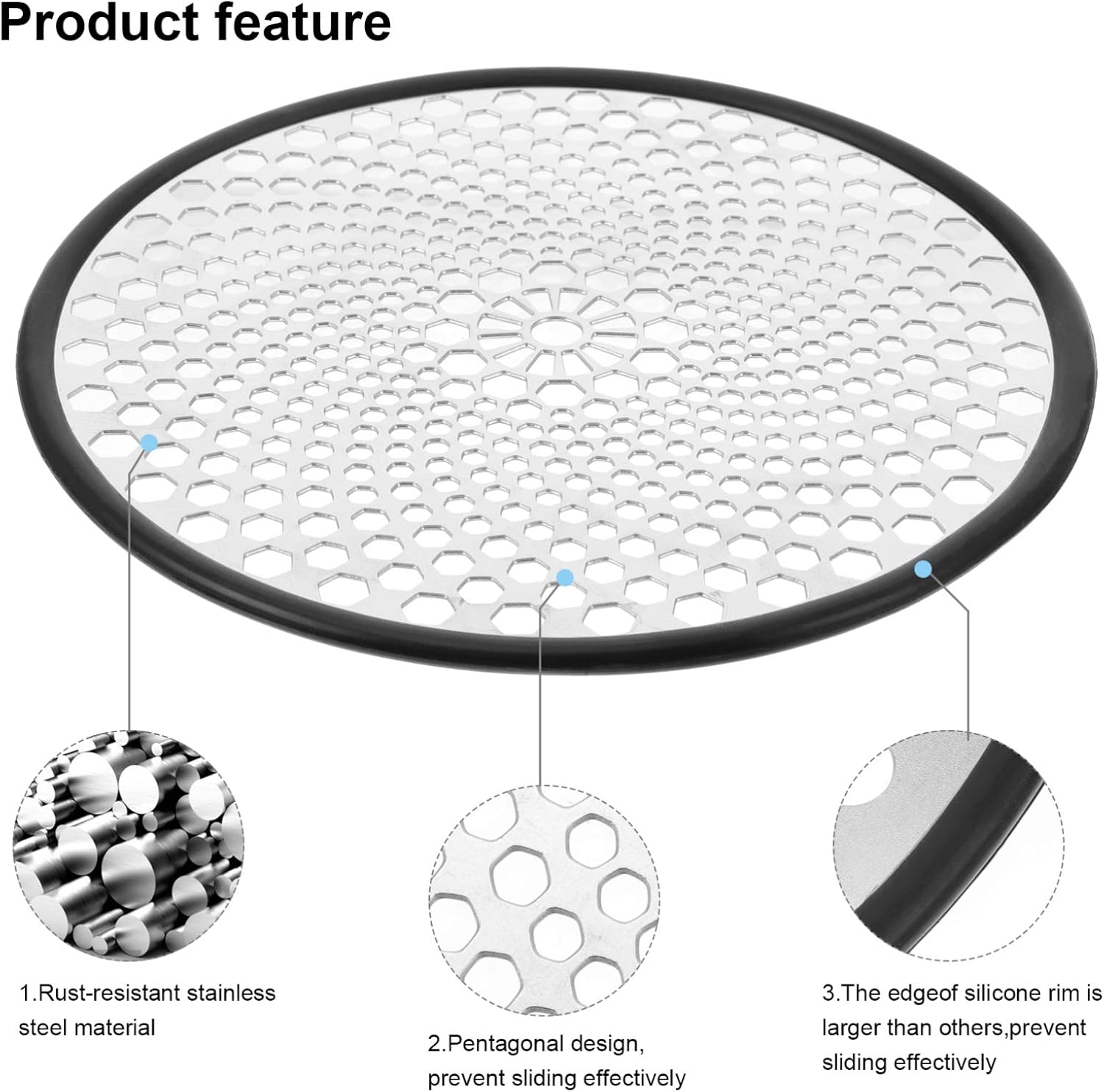DOITOOL Floor Drain Strainer for Sink Bath Tub and Shower